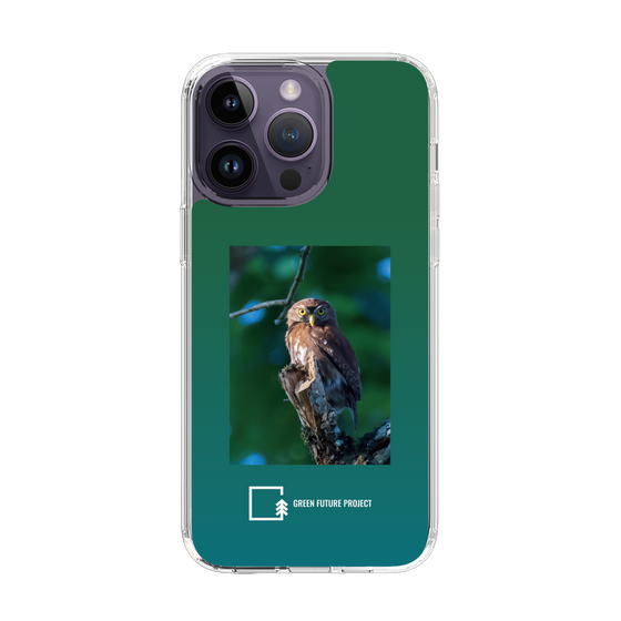 Slim Protection Case［ Green Future Project - Ferruginous Pygmy Owl ］