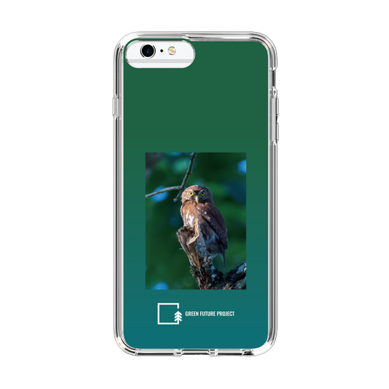 Slim Protection Case［ Green Future Project - Ferruginous Pygmy Owl ］