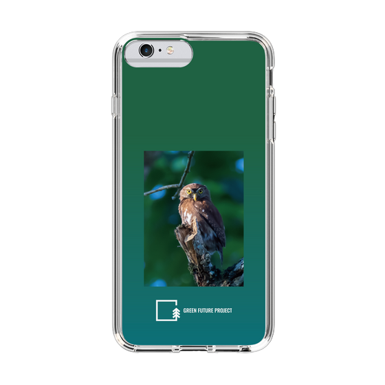 Slim Protection Case［ Green Future Project - Ferruginous Pygmy Owl ］