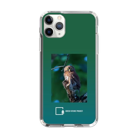 Slim Protection Case［ Green Future Project - Ferruginous Pygmy Owl ］