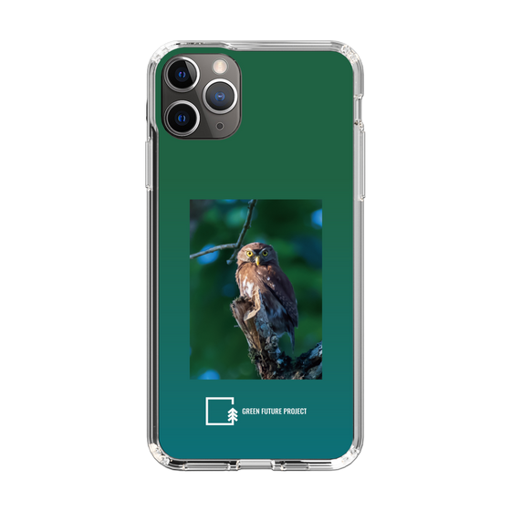 Slim Protection Case［ Green Future Project - Ferruginous Pygmy Owl ］