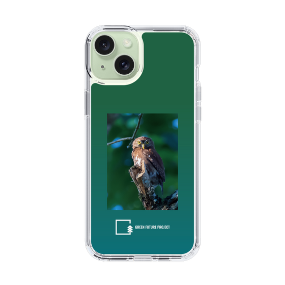 Slim Protection Case［ Green Future Project - Ferruginous Pygmy Owl ］
