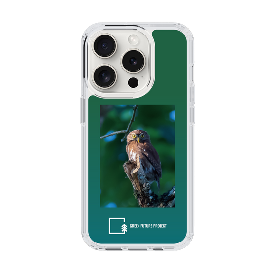 Slim Protection Case［ Green Future Project - Ferruginous Pygmy Owl ］
