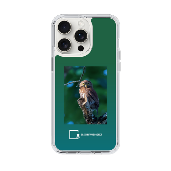 Slim Protection Case［ Green Future Project - Ferruginous Pygmy Owl ］