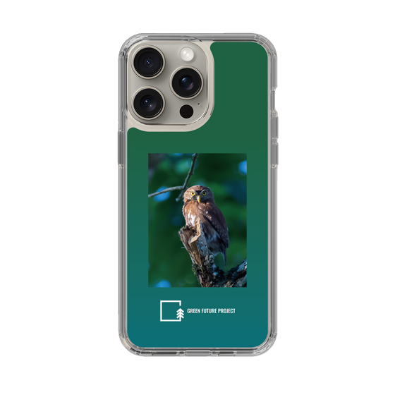 Slim Protection Case［ Green Future Project - Ferruginous Pygmy Owl ］
