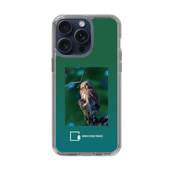 Slim Protection Case［ Green Future Project - Ferruginous Pygmy Owl ］