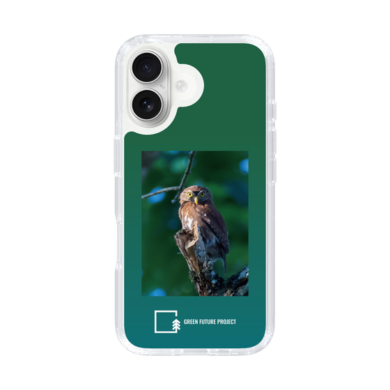 Slim Protection Case［ Green Future Project - Ferruginous Pygmy Owl ］