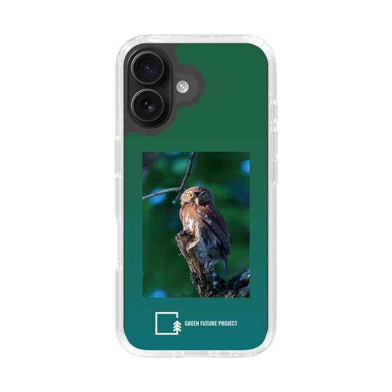Slim Protection Case［ Green Future Project - Ferruginous Pygmy Owl ］