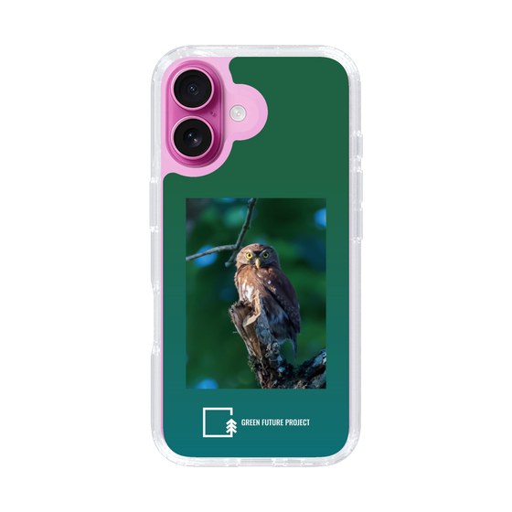 Slim Protection Case［ Green Future Project - Ferruginous Pygmy Owl ］
