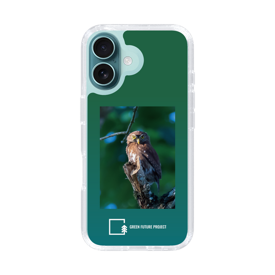 Slim Protection Case［ Green Future Project - Ferruginous Pygmy Owl ］