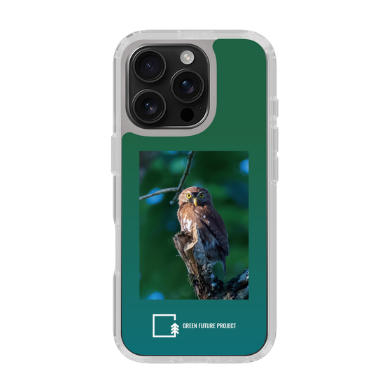 Slim Protection Case［ Green Future Project - Ferruginous Pygmy Owl ］