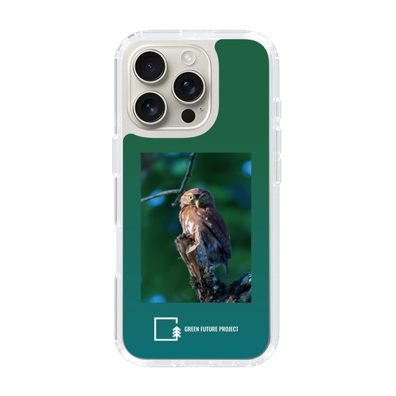 Slim Protection Case［ Green Future Project - Ferruginous Pygmy Owl ］