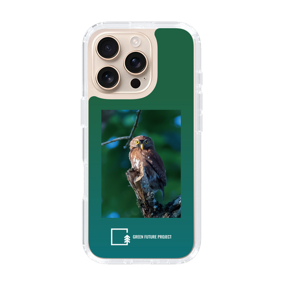 Slim Protection Case［ Green Future Project - Ferruginous Pygmy Owl ］