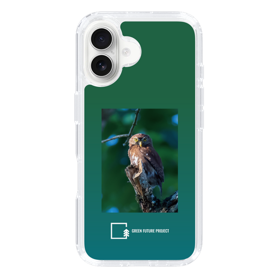 Slim Protection Case［ Green Future Project - Ferruginous Pygmy Owl ］