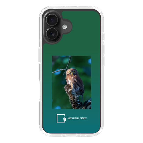 Slim Protection Case［ Green Future Project - Ferruginous Pygmy Owl ］