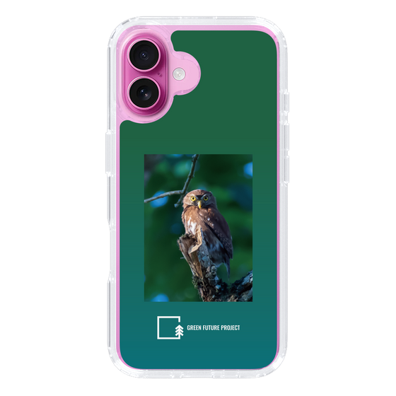 Slim Protection Case［ Green Future Project - Ferruginous Pygmy Owl ］