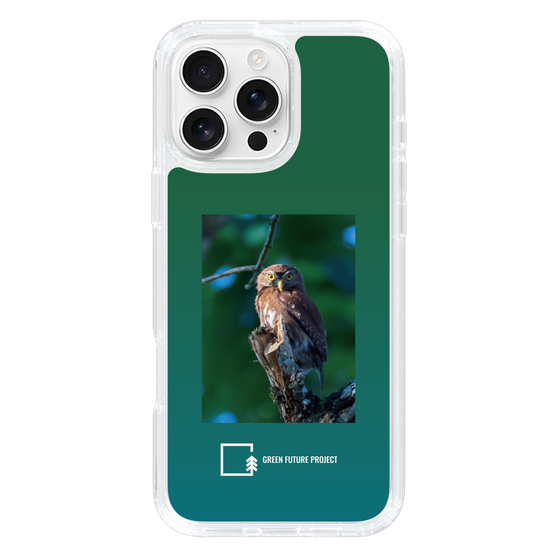 Slim Protection Case［ Green Future Project - Ferruginous Pygmy Owl ］