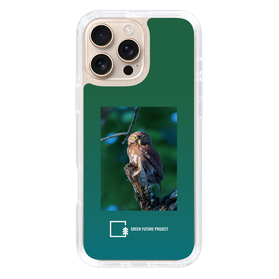 Slim Protection Case［ Green Future Project - Ferruginous Pygmy Owl ］