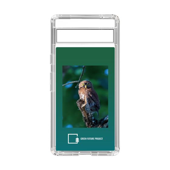 Slim Protection Case［ Green Future Project - Ferruginous Pygmy Owl ］