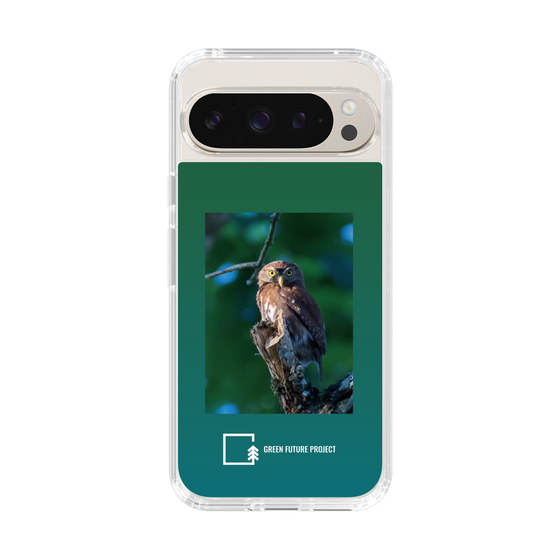 Slim Protection Case［ Green Future Project - Ferruginous Pygmy Owl ］