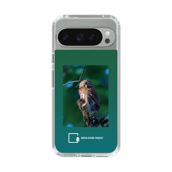 Slim Protection Case［ Green Future Project - Ferruginous Pygmy Owl ］