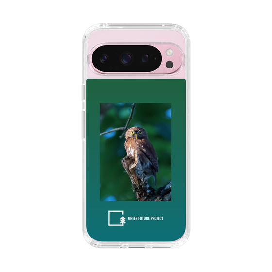 Slim Protection Case［ Green Future Project - Ferruginous Pygmy Owl ］