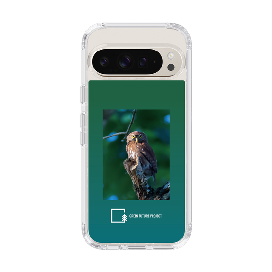 Slim Protection Case［ Green Future Project - Ferruginous Pygmy Owl ］