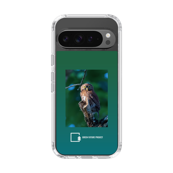 Slim Protection Case［ Green Future Project - Ferruginous Pygmy Owl ］