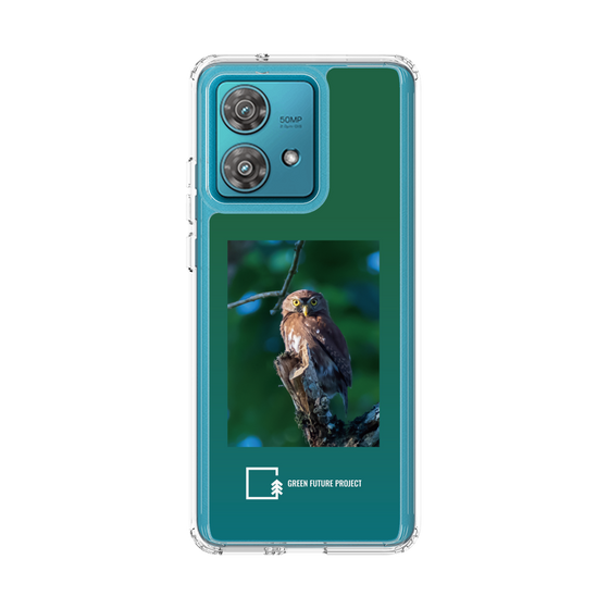 Slim Protection Case［ Green Future Project - Ferruginous Pygmy Owl ］