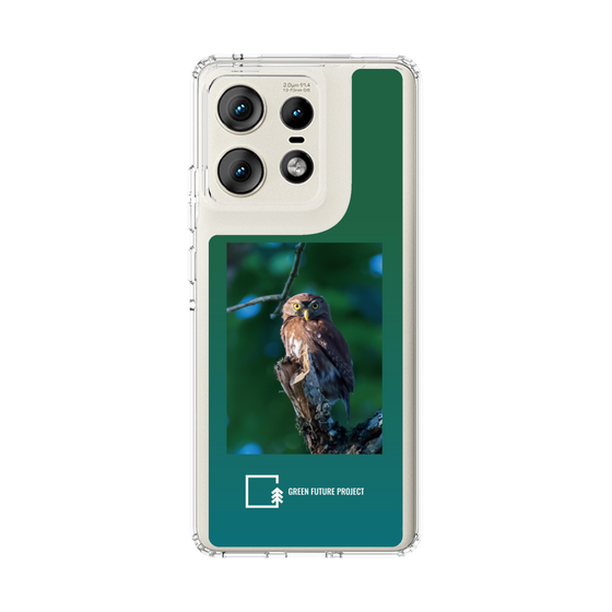 Slim Protection Case［ Green Future Project - Ferruginous Pygmy Owl ］