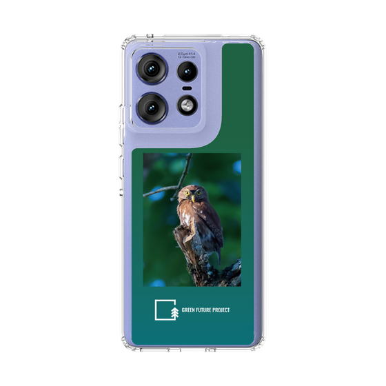 Slim Protection Case［ Green Future Project - Ferruginous Pygmy Owl ］