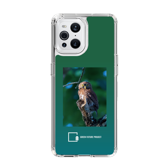 Slim Protection Case［ Green Future Project - Ferruginous Pygmy Owl ］