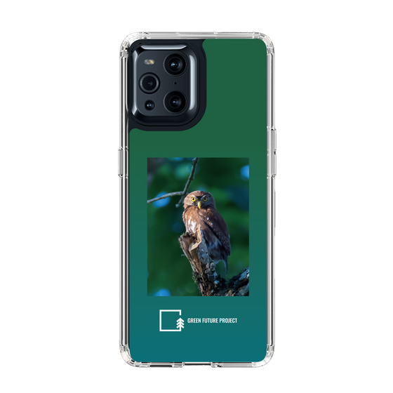 Slim Protection Case［ Green Future Project - Ferruginous Pygmy Owl ］