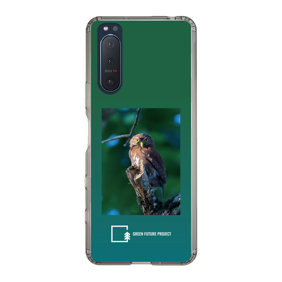 Slim Protection Case［ Green Future Project - Ferruginous Pygmy Owl ］