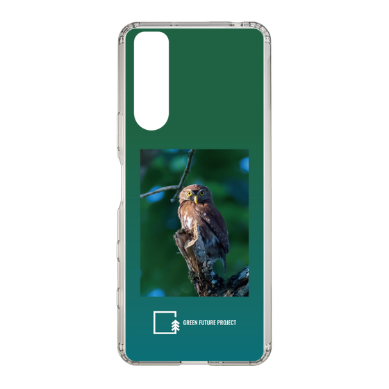 Slim Protection Case［ Green Future Project - Ferruginous Pygmy Owl ］