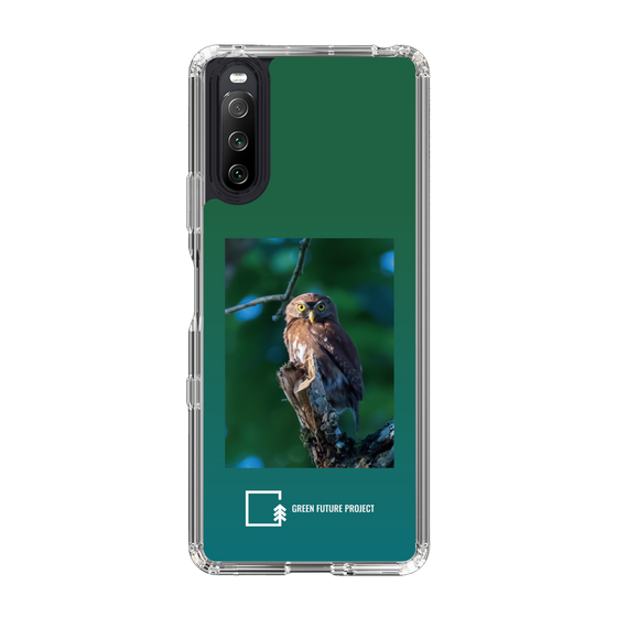 Slim Protection Case［ Green Future Project - Ferruginous Pygmy Owl ］
