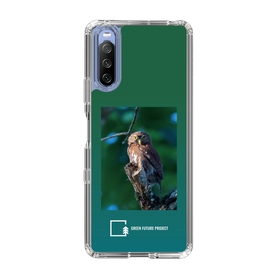 Slim Protection Case［ Green Future Project - Ferruginous Pygmy Owl ］