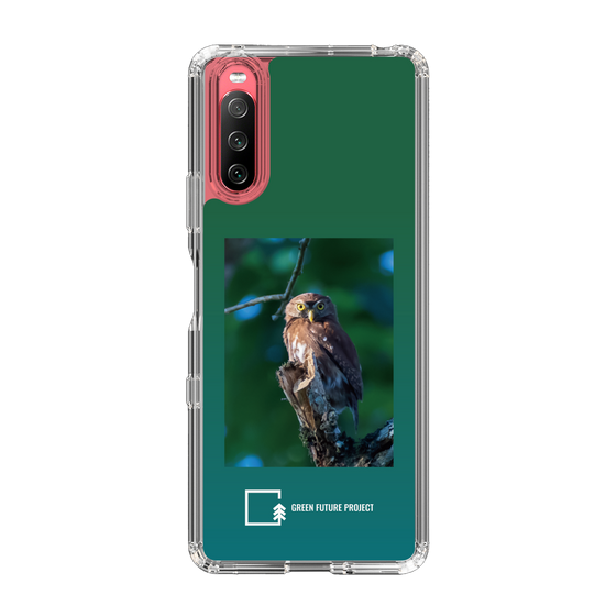 Slim Protection Case［ Green Future Project - Ferruginous Pygmy Owl ］