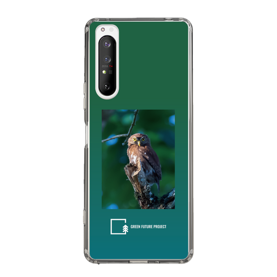 Slim Protection Case［ Green Future Project - Ferruginous Pygmy Owl ］