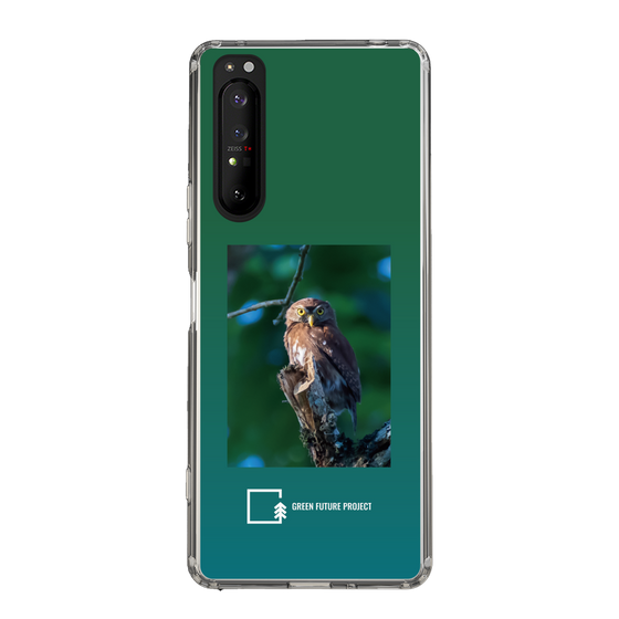 Slim Protection Case［ Green Future Project - Ferruginous Pygmy Owl ］