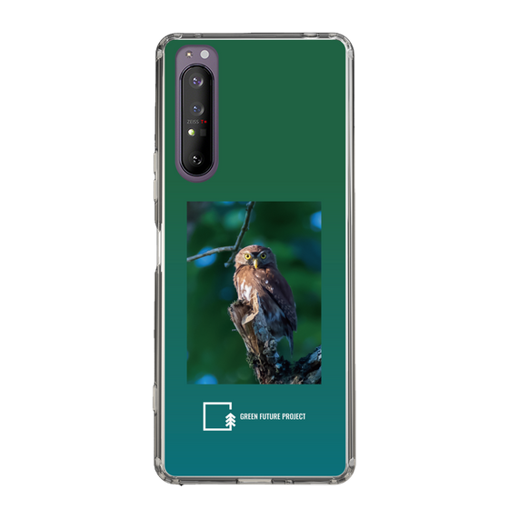 Slim Protection Case［ Green Future Project - Ferruginous Pygmy Owl ］