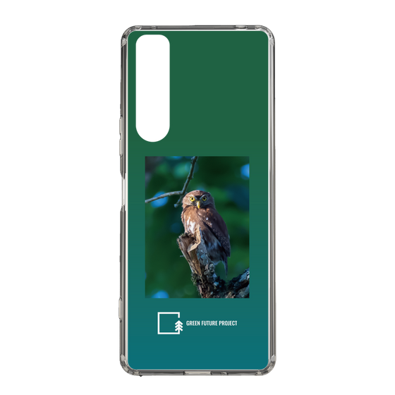 Slim Protection Case［ Green Future Project - Ferruginous Pygmy Owl ］