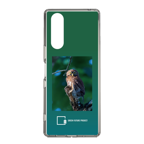 Slim Protection Case［ Green Future Project - Ferruginous Pygmy Owl ］