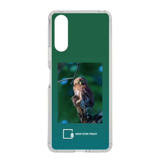 Slim Protection Case［ Green Future Project - Ferruginous Pygmy Owl ］