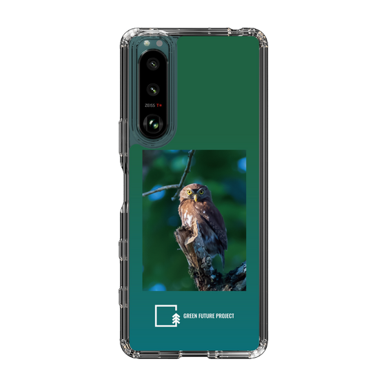 Slim Protection Case［ Green Future Project - Ferruginous Pygmy Owl ］