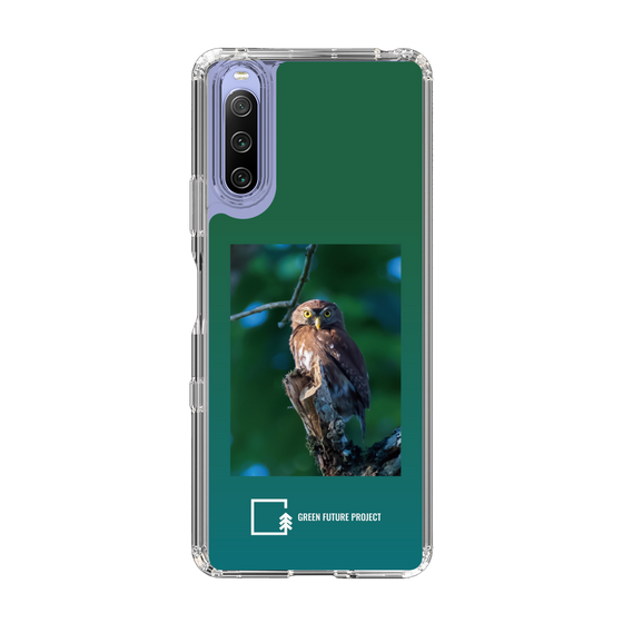 Slim Protection Case［ Green Future Project - Ferruginous Pygmy Owl ］