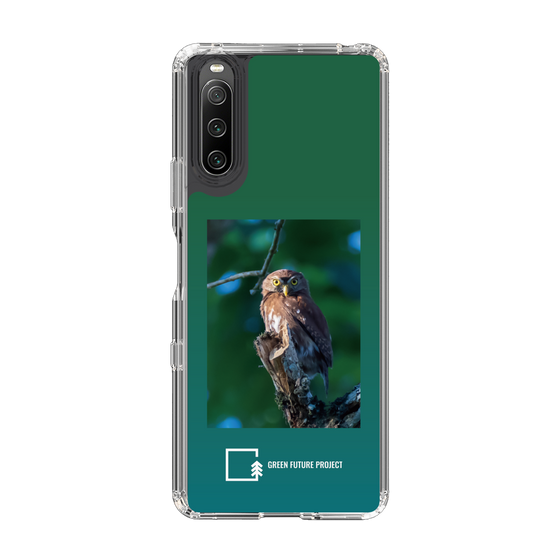 Slim Protection Case［ Green Future Project - Ferruginous Pygmy Owl ］
