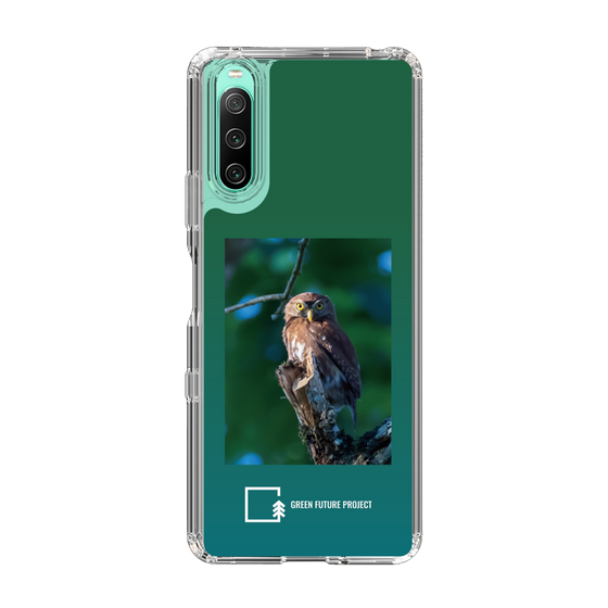 Slim Protection Case［ Green Future Project - Ferruginous Pygmy Owl ］