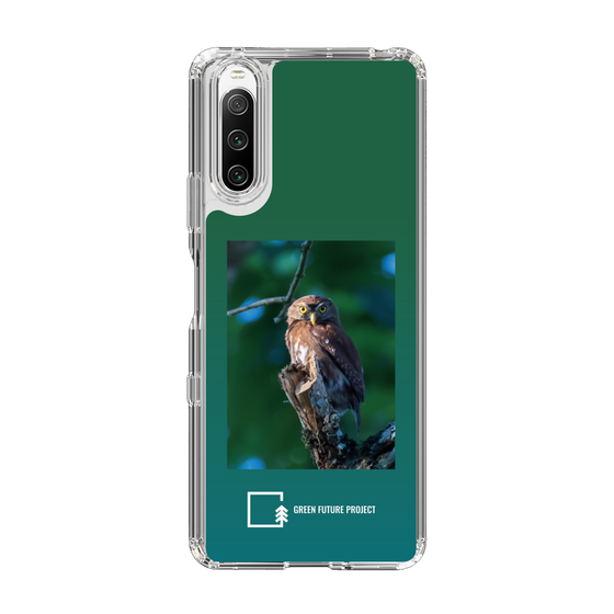 Slim Protection Case［ Green Future Project - Ferruginous Pygmy Owl ］
