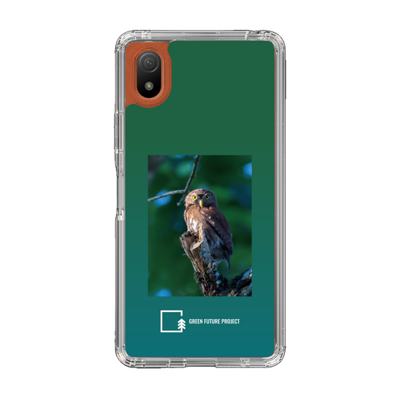 Slim Protection Case［ Green Future Project - Ferruginous Pygmy Owl ］